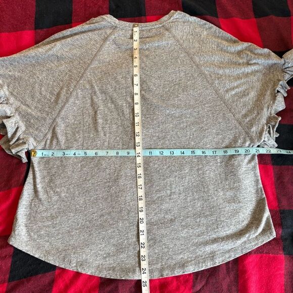 AG Adriano Goldschmied Heather Gray Top - Picture 7 of 7